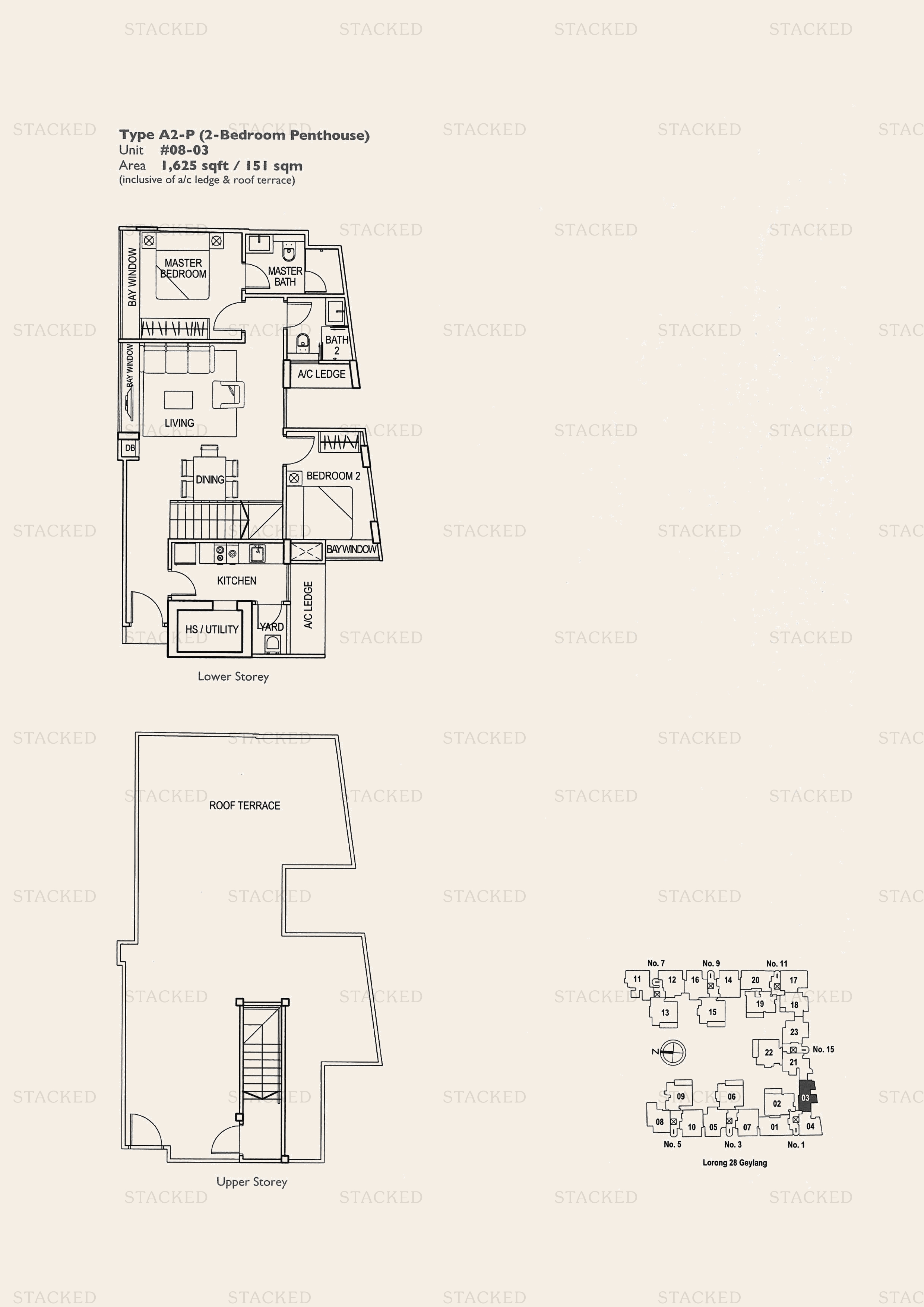 Atrium Residences floor plan